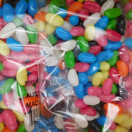 Allseps Bulk Jelly Beans - Assorted Colours (8 x 1kg Bags)
