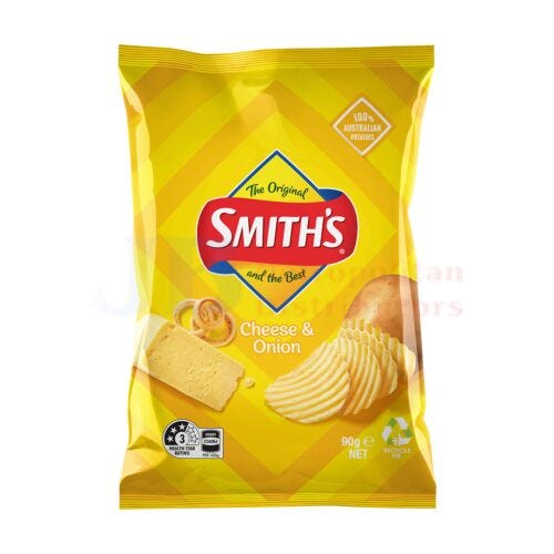 Smith's Cheese & Onion 90g