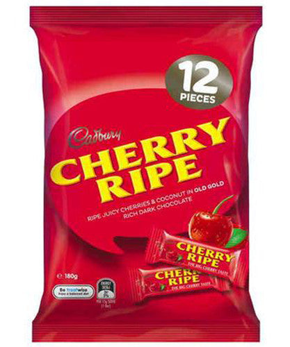 Cadbury Cherry Ripe Sharepack (180g bag x 14pc box)