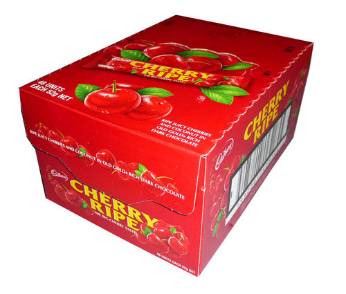Cadbury Cherry Ripe (48 x 52g bars in a display unit)