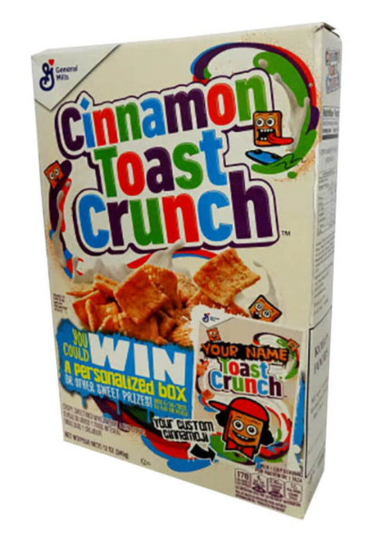 Cinnamon Toast Crunch (12.oz - approx 340g box)