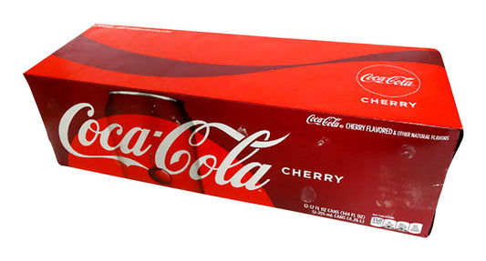 Coca-Cola - Cherry (12 x 355ml Cans in a Display Unit)