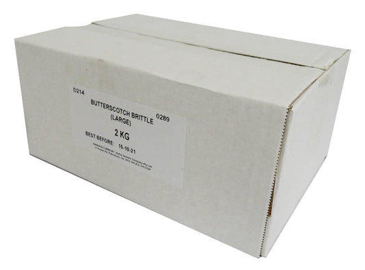 Dollar Sweets Butterscotch Brittle Chips (2kg box)