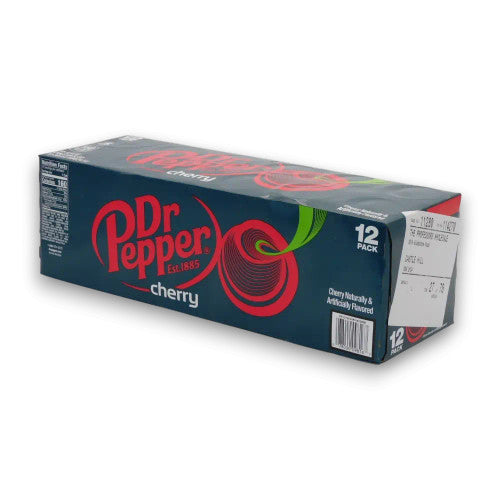 Dr. Pepper - Cherry (12 x 355ml Cans in a Display Unit)