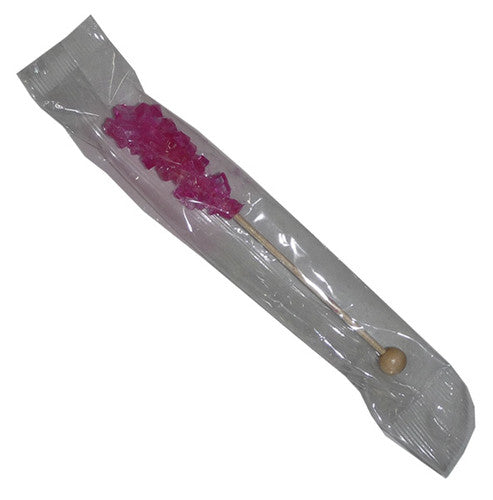 Swizzle Stick - Pink Cherry Flavour (Single 14cm stick)