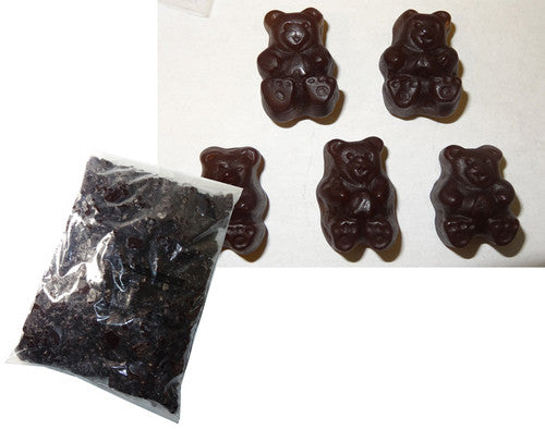 Bulk Gummi Bears Black Cherry (2.27kg bag)