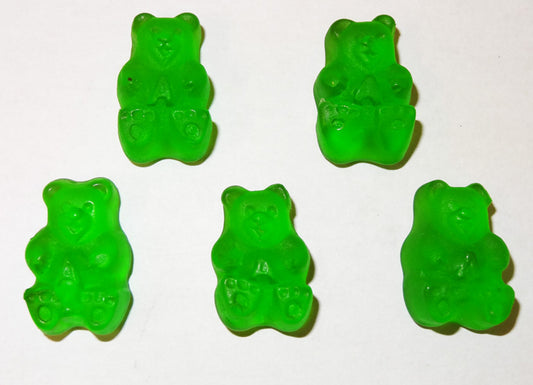 Albanese Gummi Bears Granny Smith Green Apple (500g Bag)