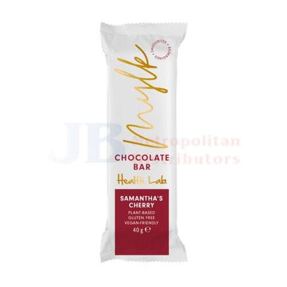 Health Lab Mylk Chocolate Samantha's Cherry Bars 40g