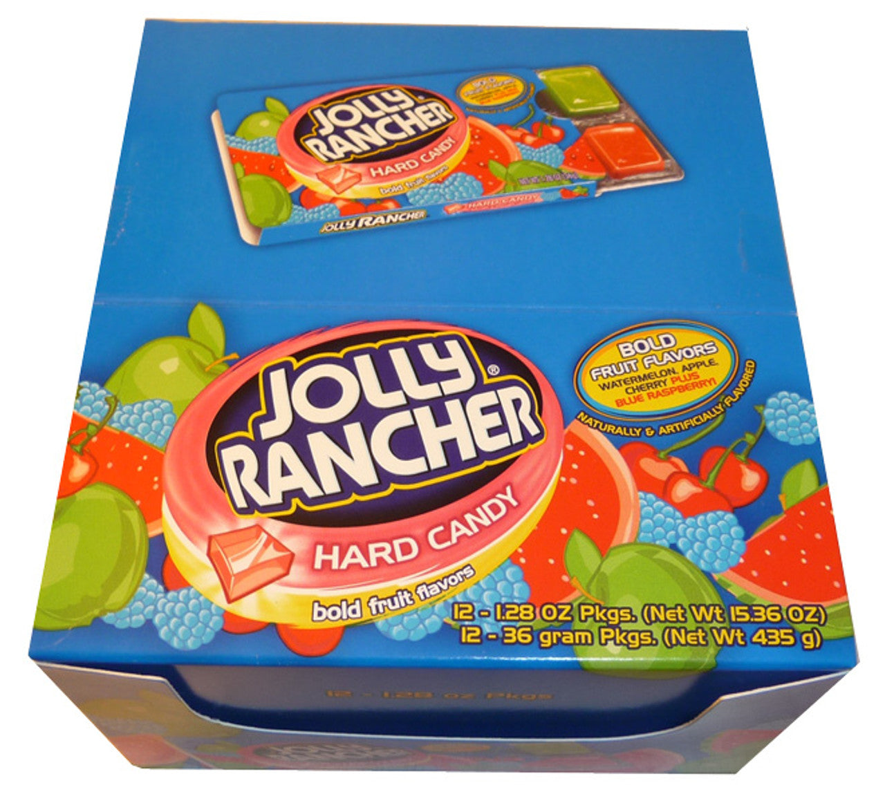 Jolly Rancher Hard Candy - Bold Fruit Flavours (12 x 36g packs)
