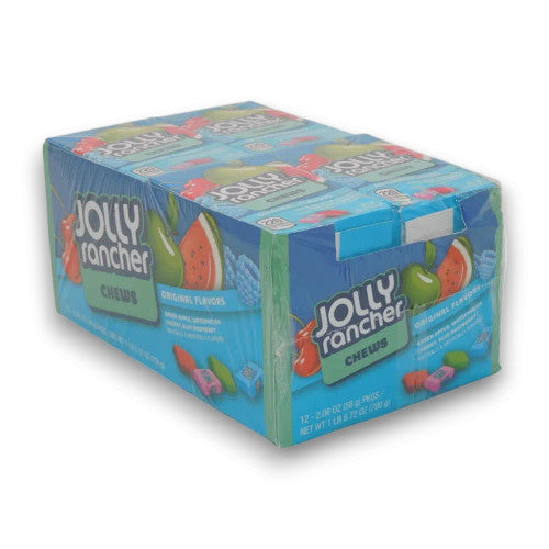 Jolly Rancher Fruit Chews (12 x 58g boxes in a display unit)