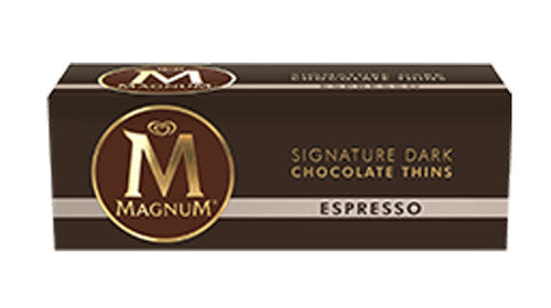 Magnum Thins - Espresso Chocolate (180g box)