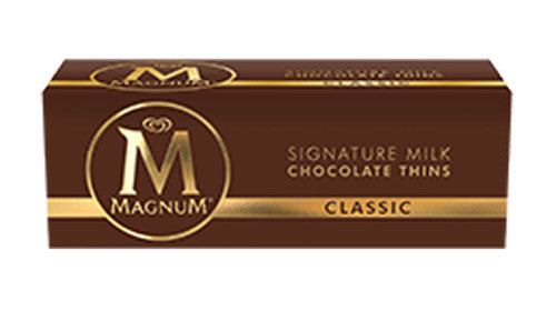 Magnum Thins - Classic Milk Chocolate (180g box)