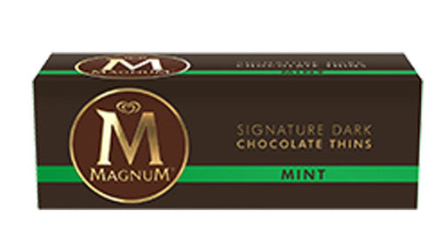 Magnum Thins - Mint Chocolate (180g box)