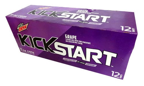 Mountain Dew Kick Start - Midnight Grape (12 x 473ml)