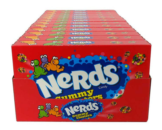 Nerds Gummy Clusters- Theatre box (12 x 85g box)