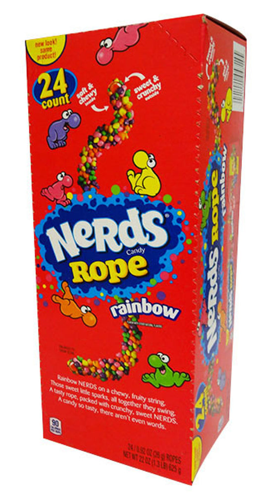 Nerds Rope Rainbow (24 x 26g in a display box)