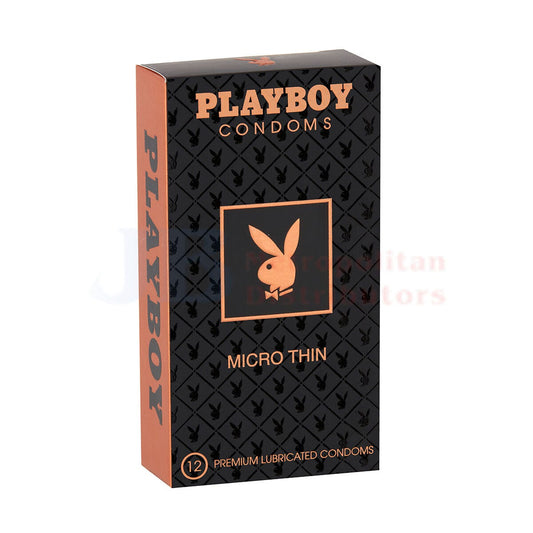 Playboy Condom Micro Thin (12 Pack)