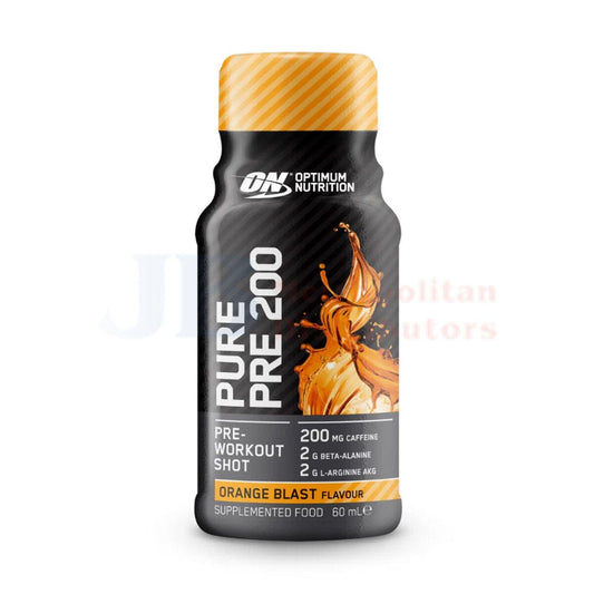 Optimum Nutrition Pure Preworkout Orange Blast Shot 60ml