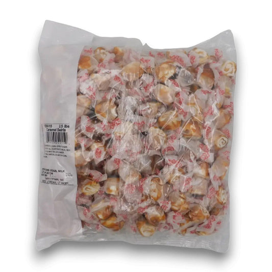 Taffy Town - Salt Water Taffy - Caramel Swirls (1.13kg bag)