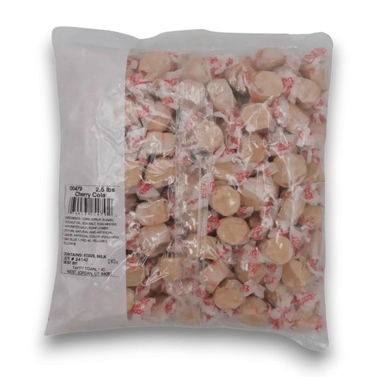 Taffy Town - Salt Water Taffy - Cherry Cola (1.13kg bag)