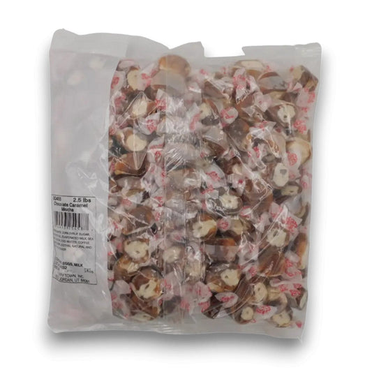 Taffy Town - Salt Water Taffy - Chocolate Caramel mocha (1.13kg bag)