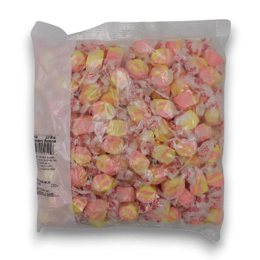 Taffy Town - Salt Water Taffy - Strawberry Banana (1.13kg bag)
