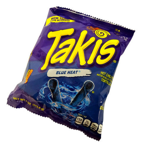 Takis Blue Heat ( 92g bag) - Short B/B date