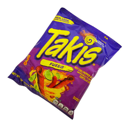 Takis Fuego ( 92g bag) - Short B/B date