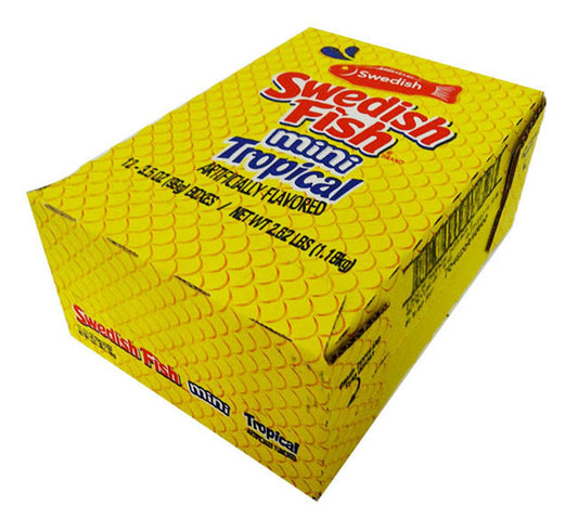 Tropical Swedish Fish (12 x 88g boxes)
