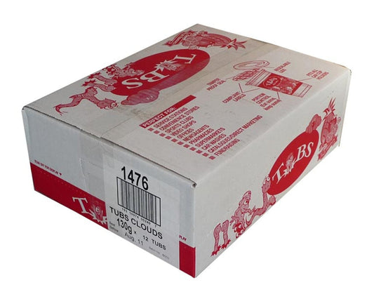 Tubs Clouds - Strawberry (12 x 130g tubs)