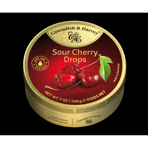 Cavendish & Harvey Sour Cherry Drops 200g