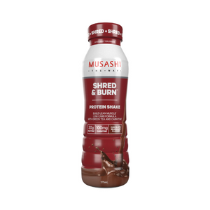 Musashi Shred & Burn Chocolate Milkshake 6 x 375ml