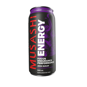 Musashi Energy Purple Grape Zero Sugar 500ml