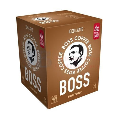 Boss Coffee Iced Latte 237ml