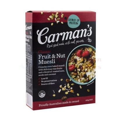 Carman's Classic Fruit & Muesli 500g