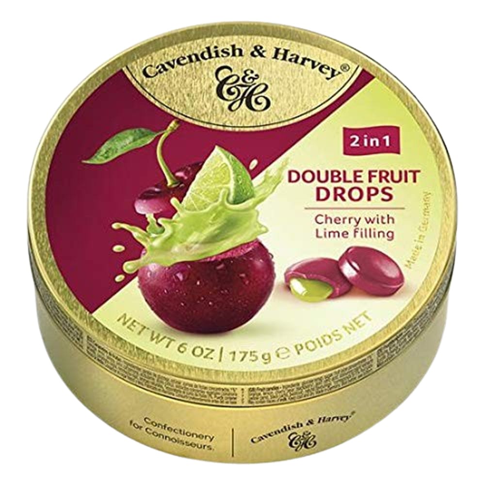 Cavendish & Harvey Duo Cherry Fill Lime 175g