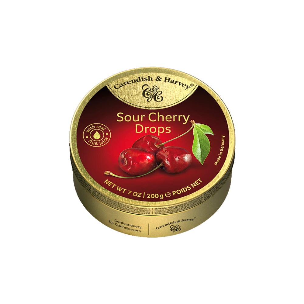 Cavendish & Harvey Sour Cherry Drops 200g