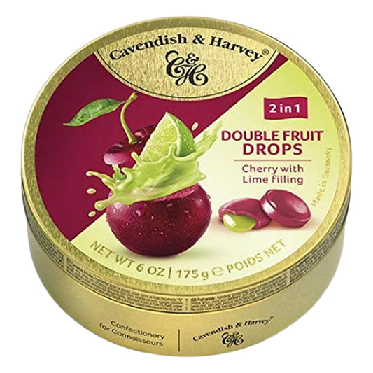Cavendish & Harvey Duo Cherry Fill Lime 175g