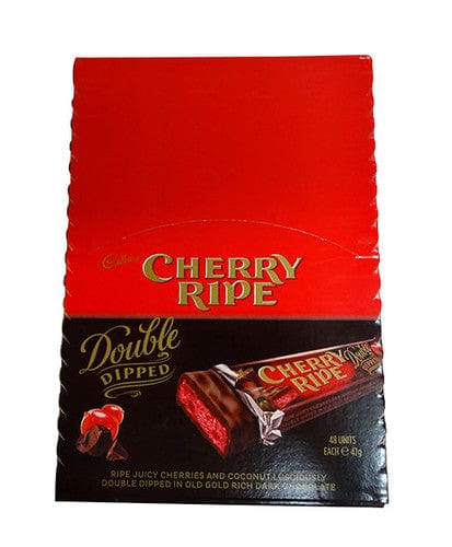 Cherry Ripe Double Dipped (48 x 47g bars in a display unit)