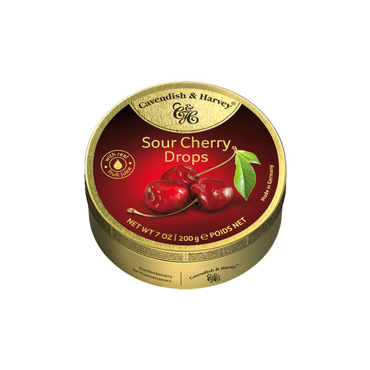 Cavendish & Harvey Sour Cherry Drops 200g