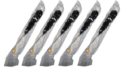 Crystal Sticks - Black - Black Cherry (5 x 17cm Sticks)