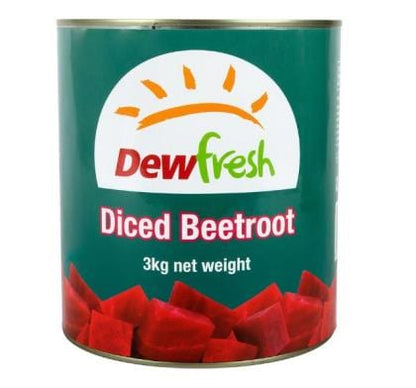 Dewfresh Beetroot Diced 3kg