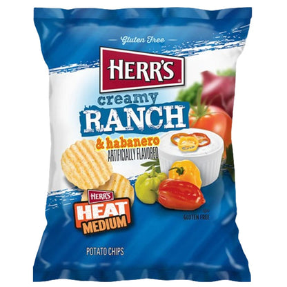 Herr's Creamy Ranch & Habanero 170g