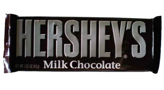Hershey Milk Chocolate Bar (Single 43g Bar)