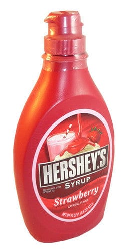 Hersheys Strawberry Syrup (Single bottle - 623 gr)