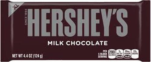 Hersheys XL Milk Chocolate Bars (12 x 124g bars in a box)