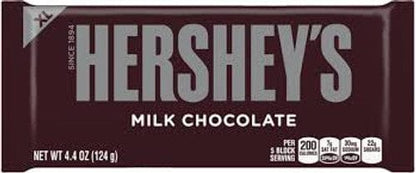 Hersheys XL Milk Chocolate Bars (12 x 124g bars in a box)