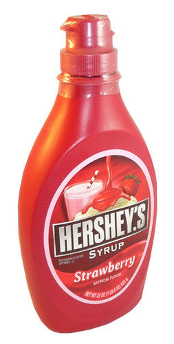 Hersheys Strawberry Syrup (Single bottle - 623 gr)