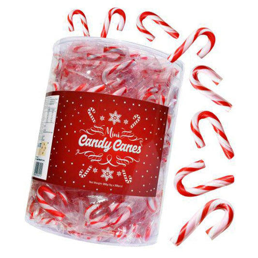 Ait Candy Canes Minis Jar (200 Piece)