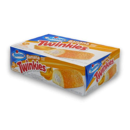 Hostess Twinkies - Banana (10 x 38g Twinkies - Always Past Best Before)
